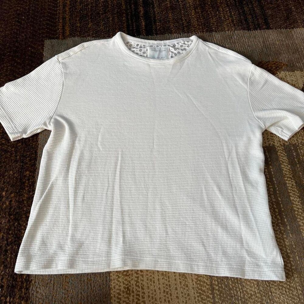 White Denim & Flower by Ricky Singh Women's White and Cream Crop-top